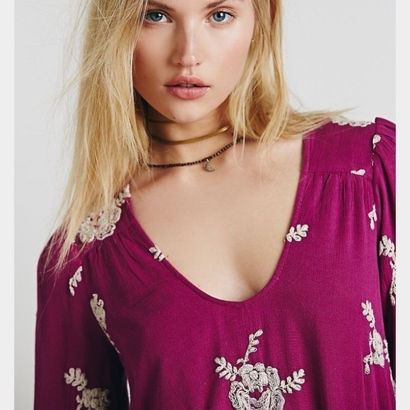 Free People Embroidered Austin Dress - Picture 4 of 8